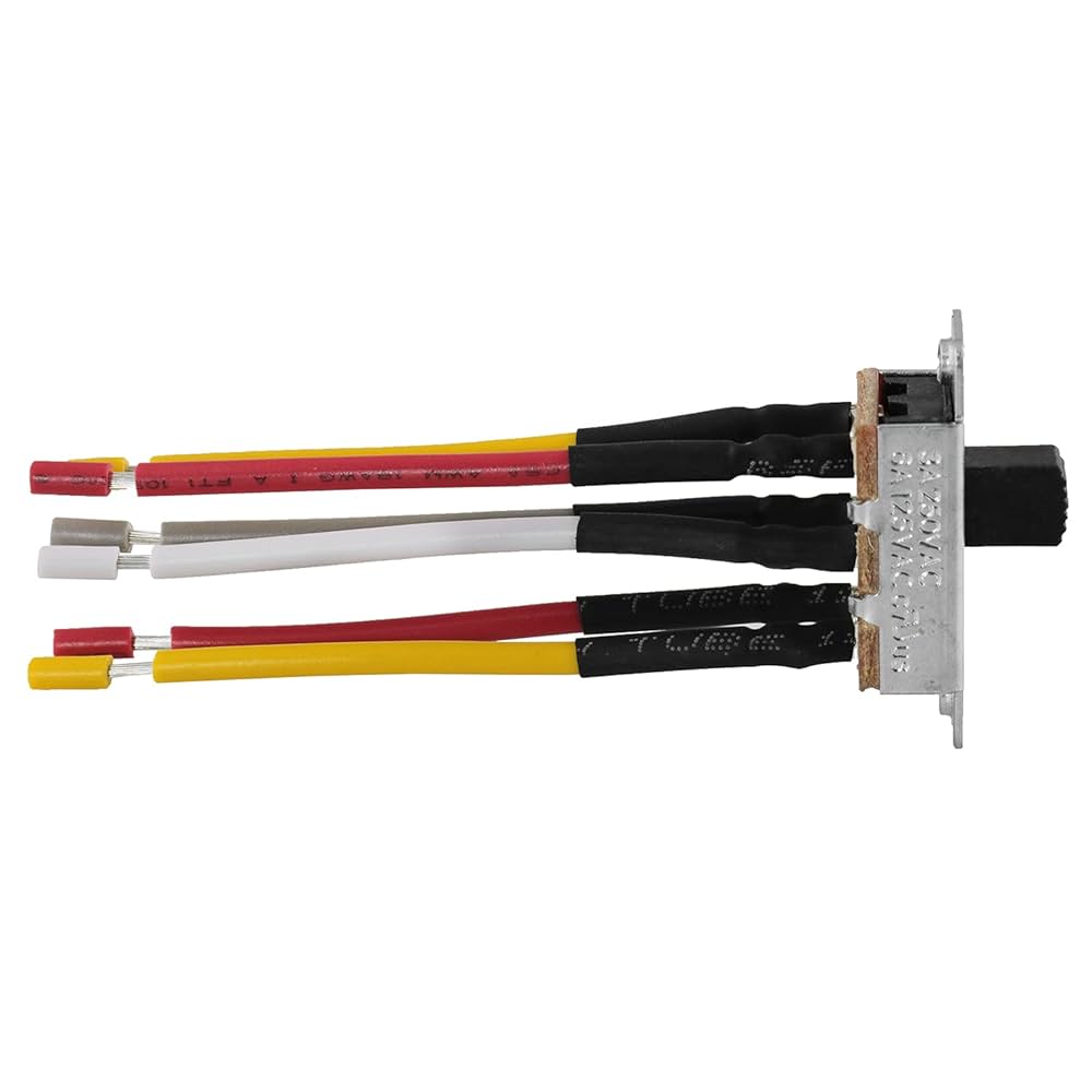 ZZLZX 2PCS 6A 125V, 3A 250V 6 Pin Canal Ceiling Fan Reverse